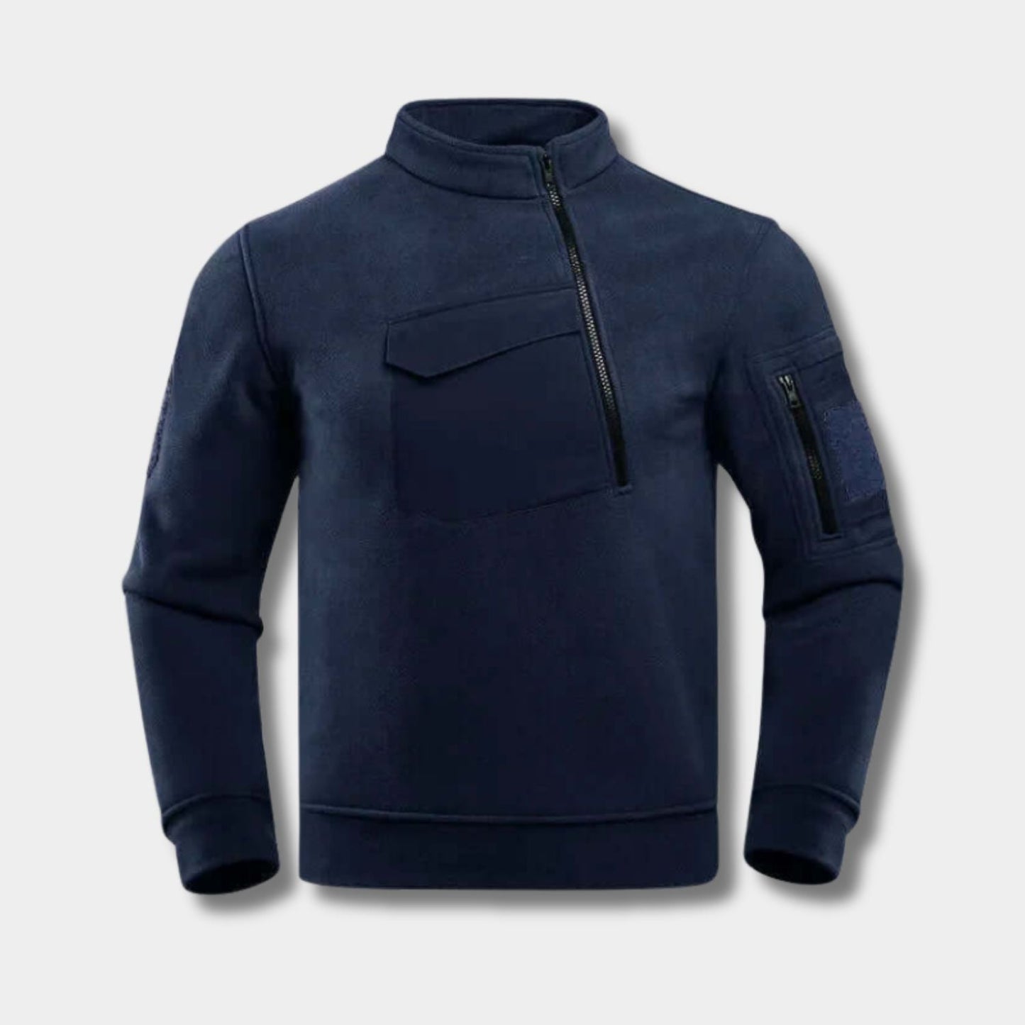 Tactical Quarter-Zip Fleece Jacket | Zyphhra