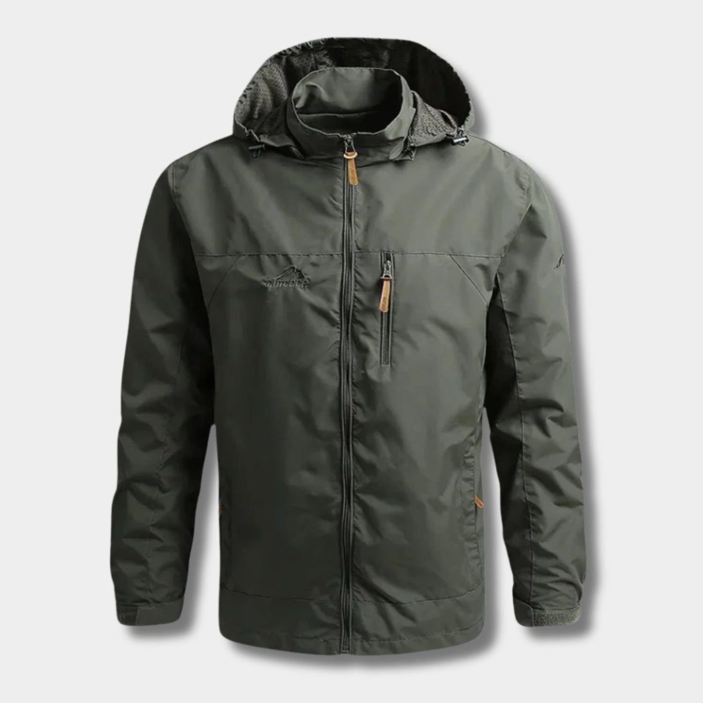 Lightweight Hooded Outdoor Waterproof Jacket | Zyphhra