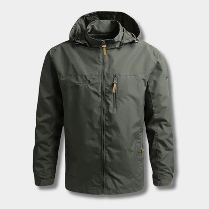 Lightweight Hooded Outdoor Waterproof Jacket | Zyphhra