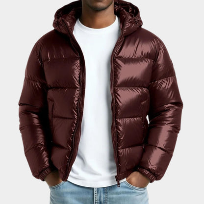 Quilted Hooded Puffer Jacket | Zyphhra