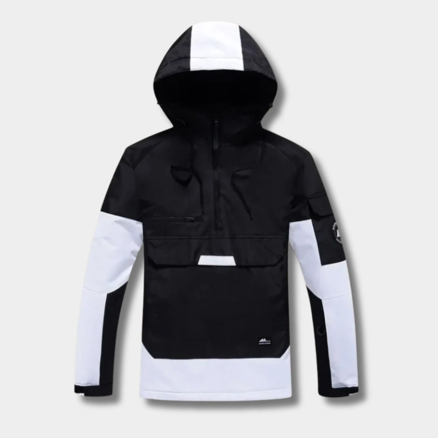 Hooded Half-Zip Ski Jacket | Zyphhra