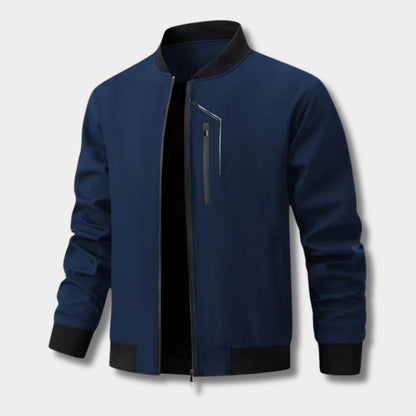 Minimalist Utility Bomber Jacket | Zyphhra