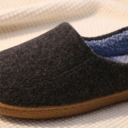 Felted Wool Slip-On Slippers | Zyphhra
