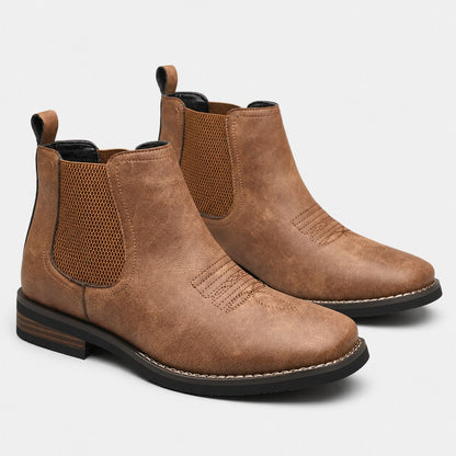 Minimalist Chelsea Dress Boots | Zyphhra