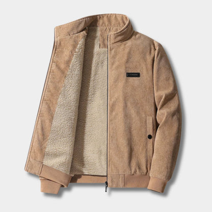Corduroy Sherpa Fleece Jacket | Zyphhra
