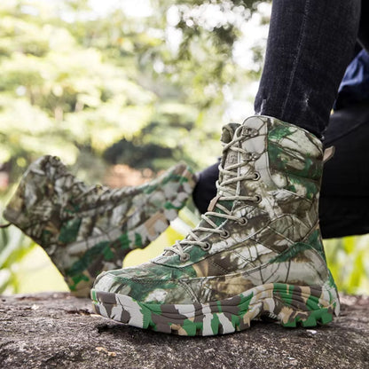 Insulated Camo Hunting Boots | Zyphhra