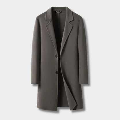 Modern Tailored Wool Over Coat | Zyphhra