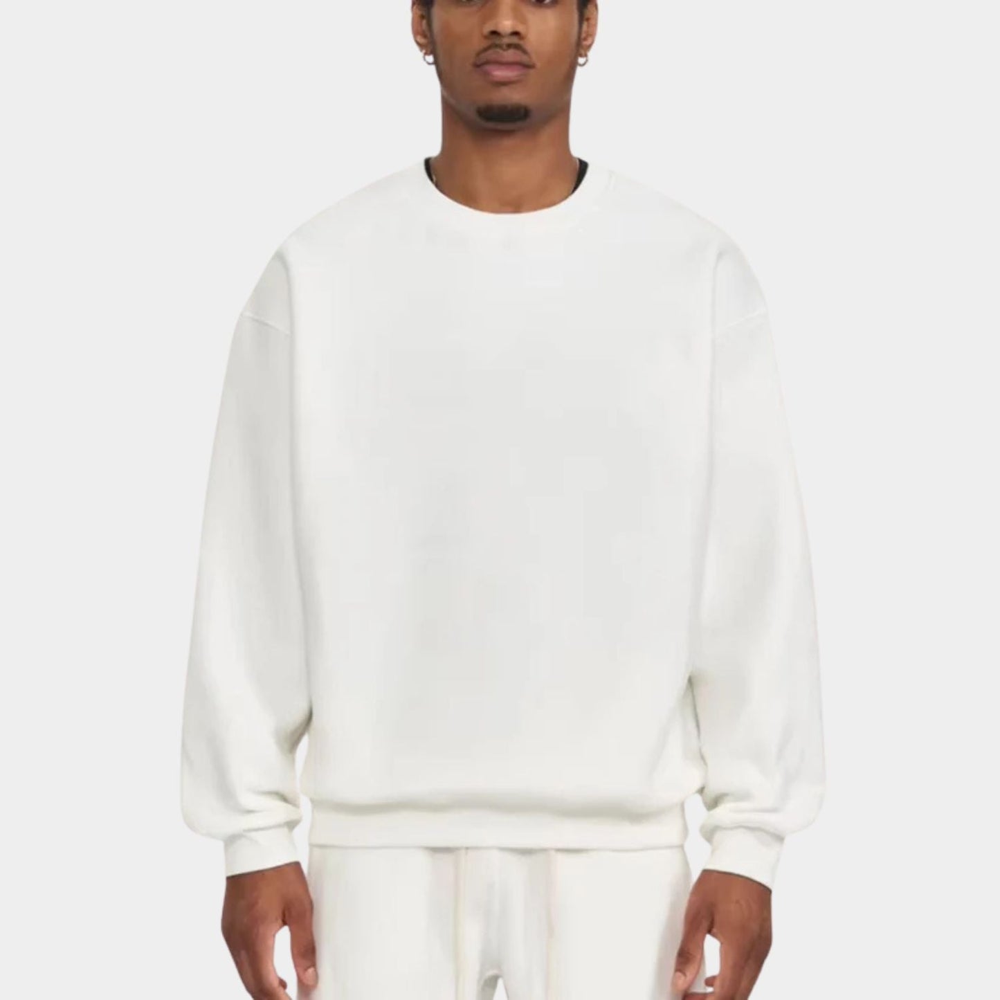 Relaxed Fit Crew Neck Jumper | Zyphhra