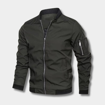 Classic Utility Bomber Jacket | Zyphhra