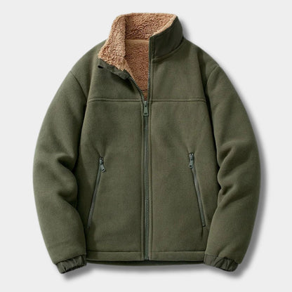 Sherpa Lined Winter Fleece Jacket | Zyphhra