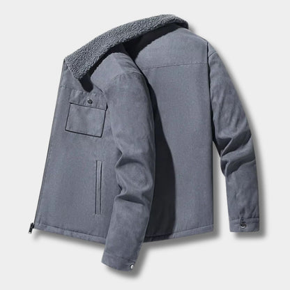 Sherpa Lined Aviator Winter Jacket | Zyphhra