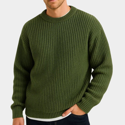 Oversized Ribbed Knit Jumper | Zyphhra