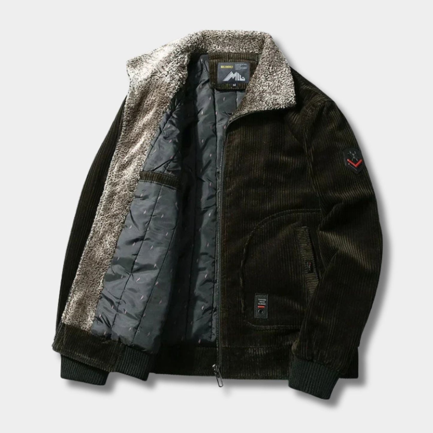 Sherpa Lined Winter Jacket | Zyphhra