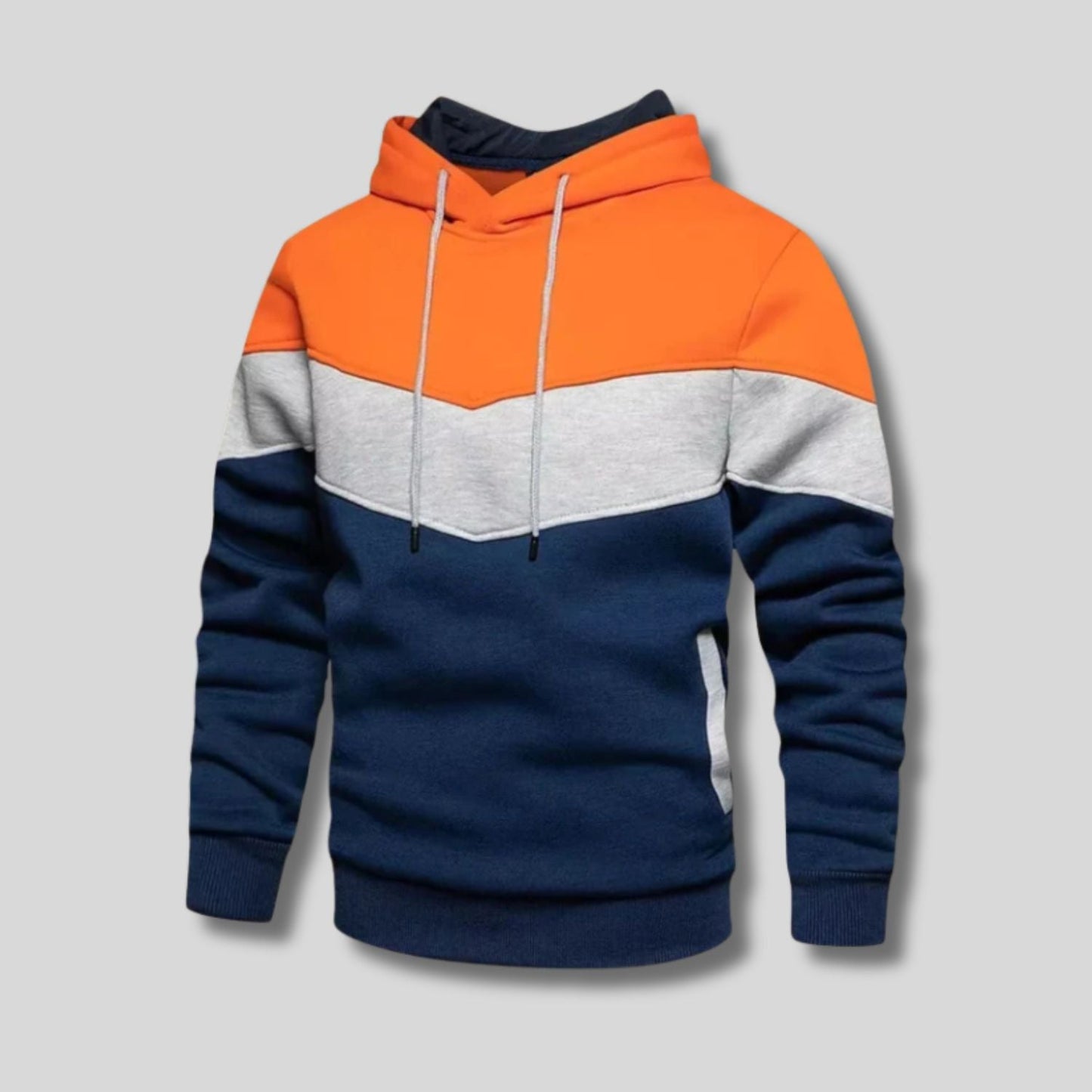 Colour Block Pullover Hoodie | Zyphhra