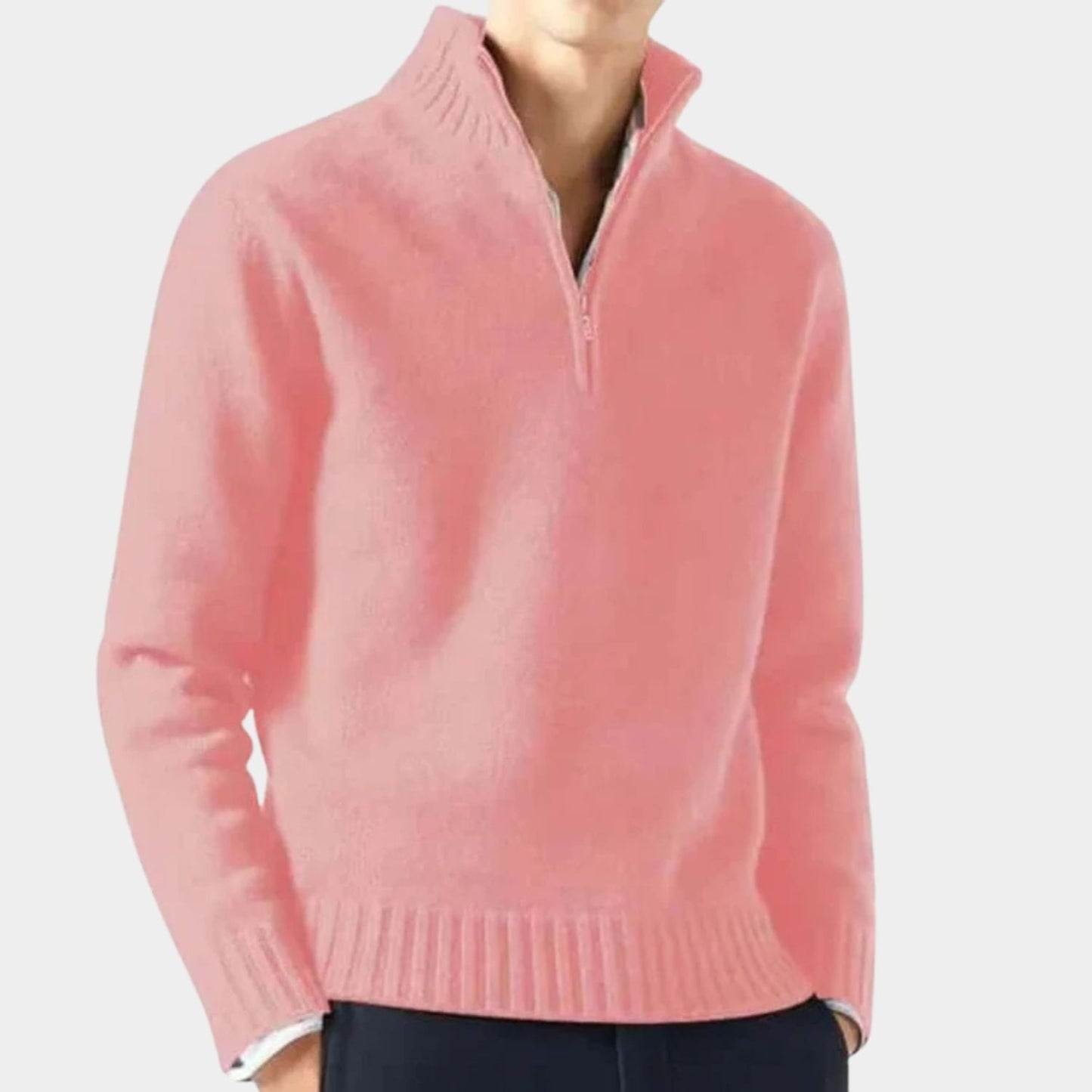 Quarter-Zip Warm Jumper | Zyphhra