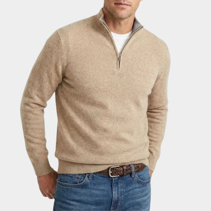 Classic Quarter-Zip Jumper | Zyphhra