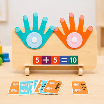 Interactive Wooden Counting Practice Set | Zyphhra