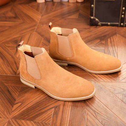 Classic Suede Chelsea Boots | Zyphhra