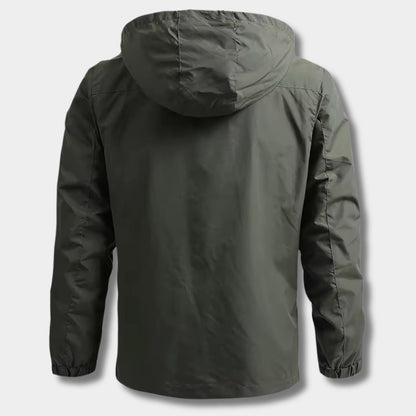Lightweight Hooded Outdoor Waterproof Jacket | Zyphhra