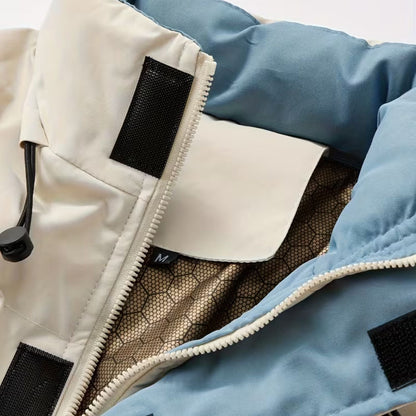 Stand Collar Winter Puffer Jacket | Zyphhra