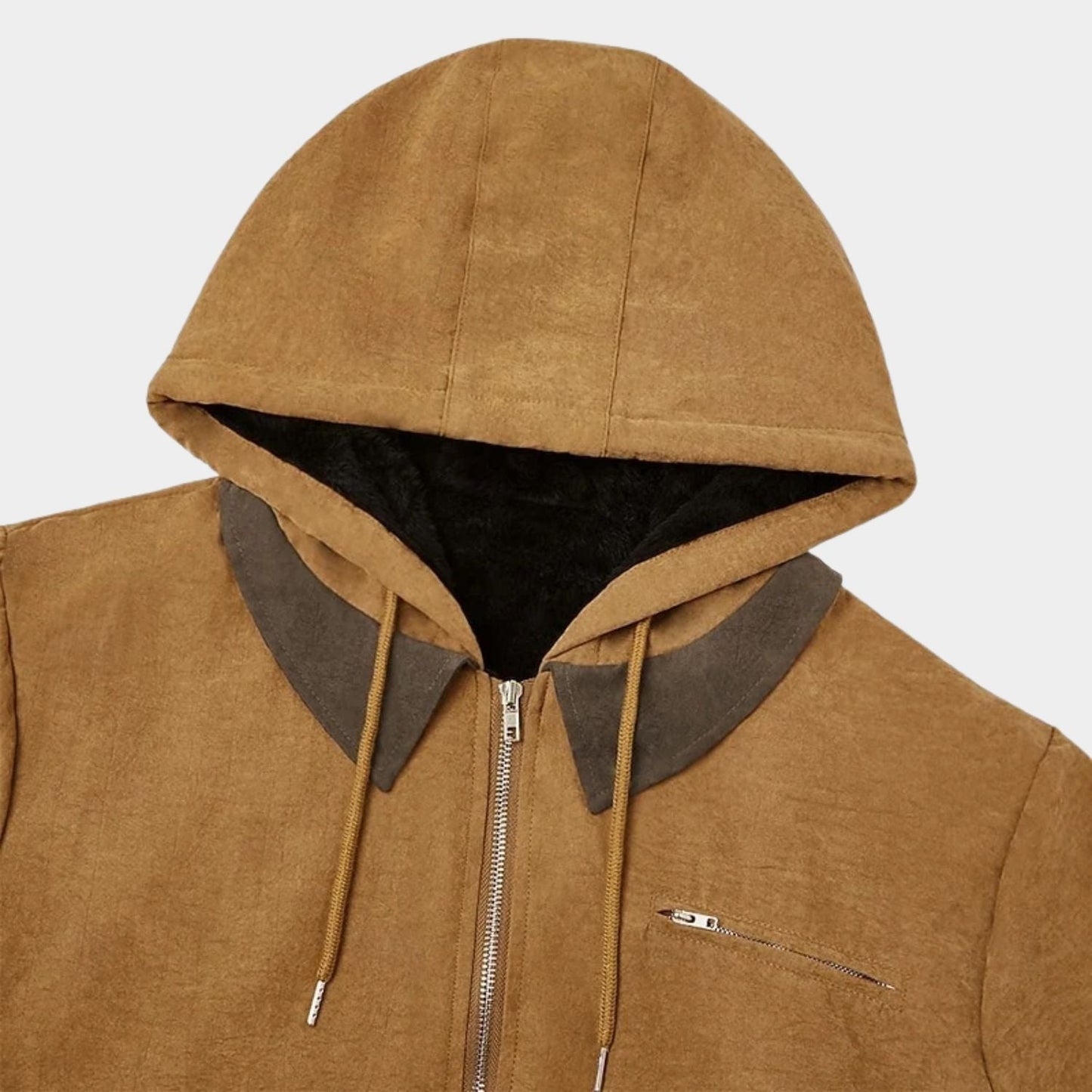 Hooded Sherpa Fleece Jacket | Zyphhra