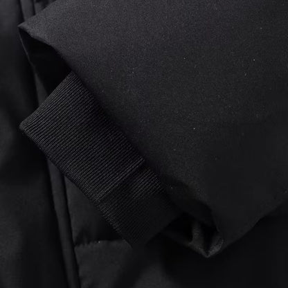 Long Hooded Puffer Ski Coat | Zyphhra
