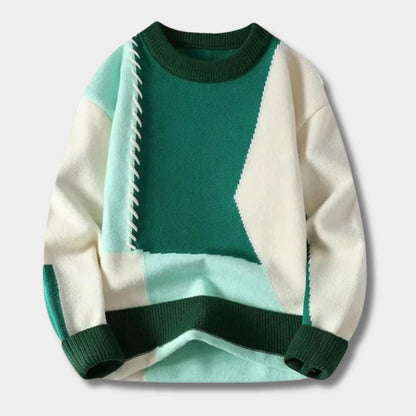 Distressed Knit Crew Neck Jumper | Zyphhra