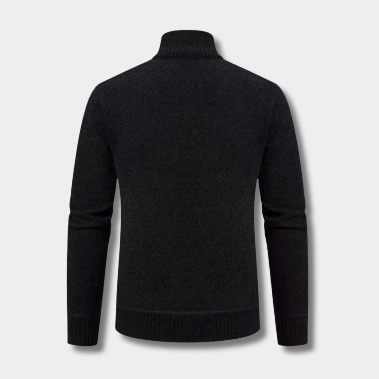 Geometric Zip Knit Cardigan | Zyphhra