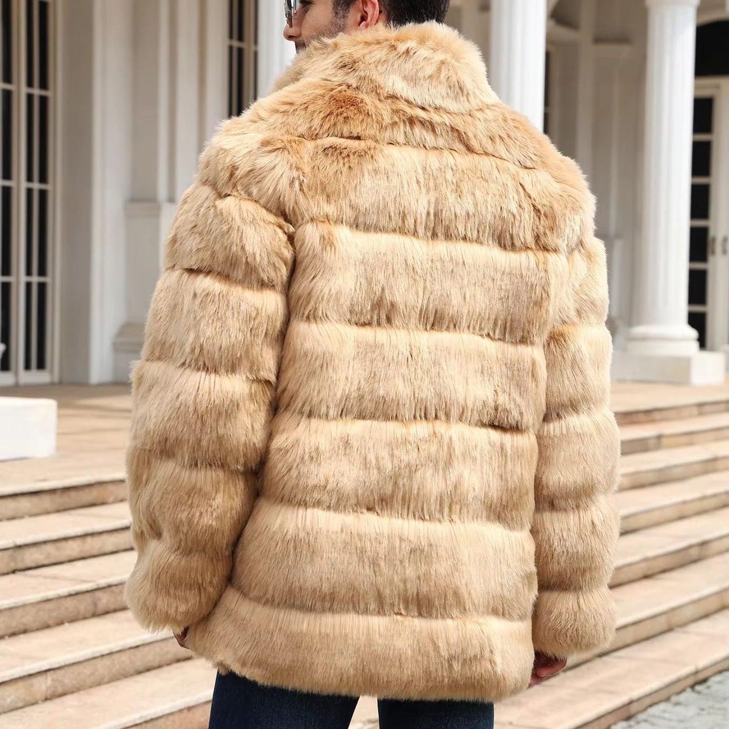 Plush Quilted Fur Jacket | Zyphhra