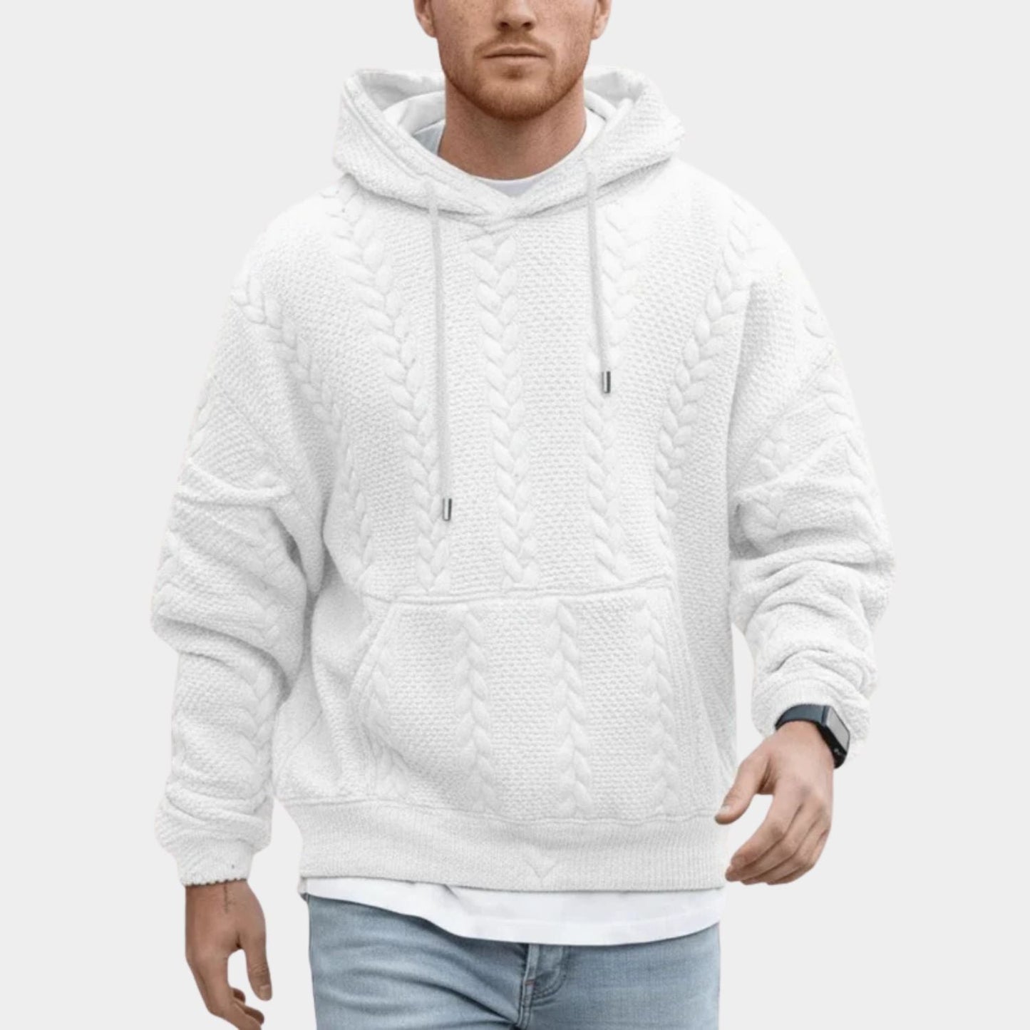 Cable Knit Hoodie | Zyphhra
