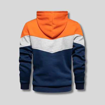 Colour Block Pullover Hoodie | Zyphhra