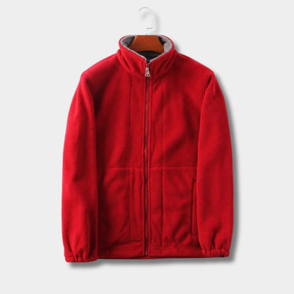 Stand Collar Casual Fleece Jacket | Zyphhra