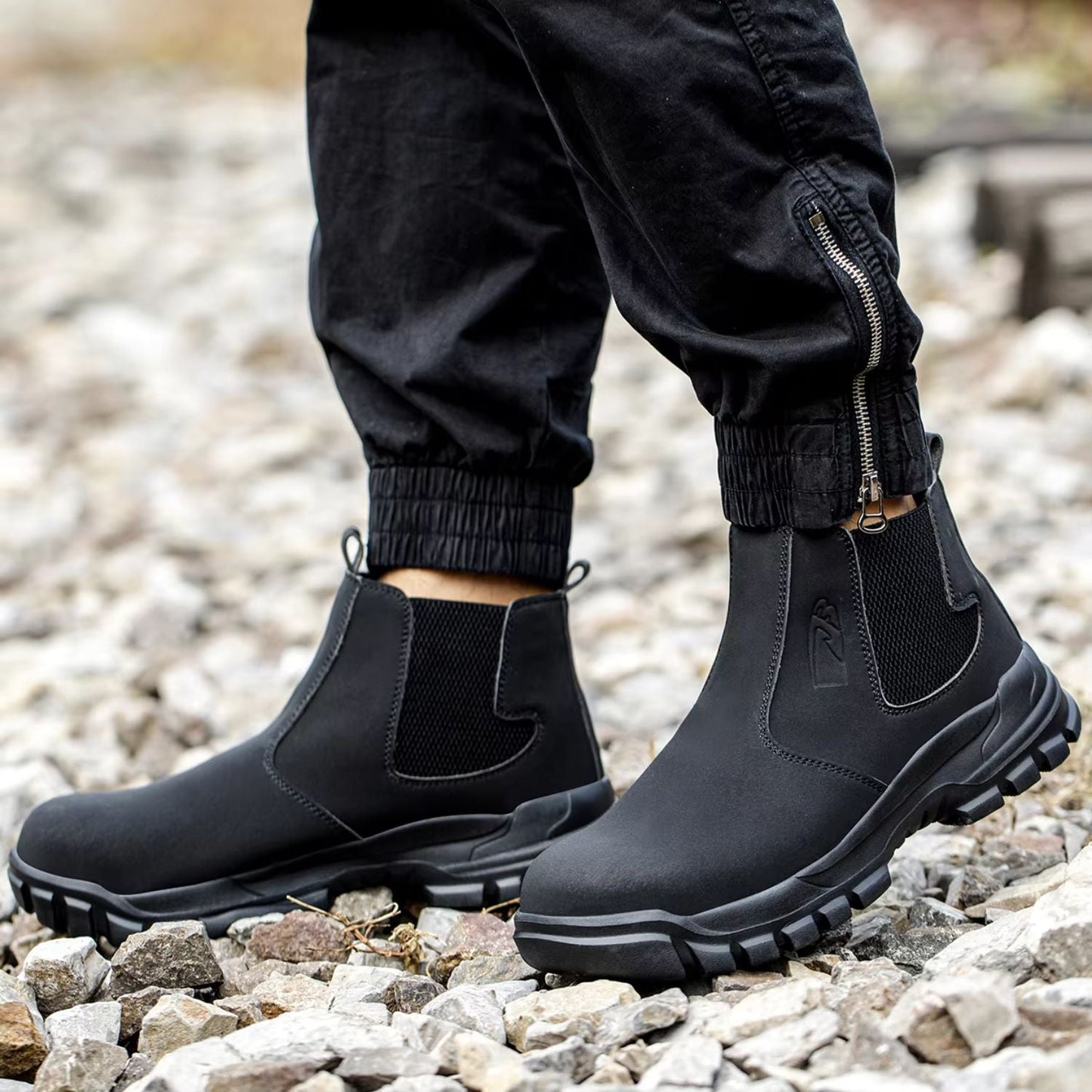 Wide Fit Safety Work Boots | Zyphhra