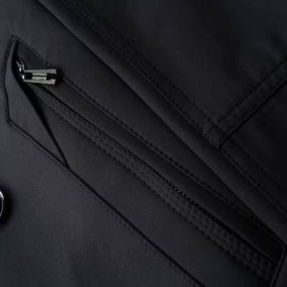 Double-Breasted Lapel Over Coat | Zyphhra