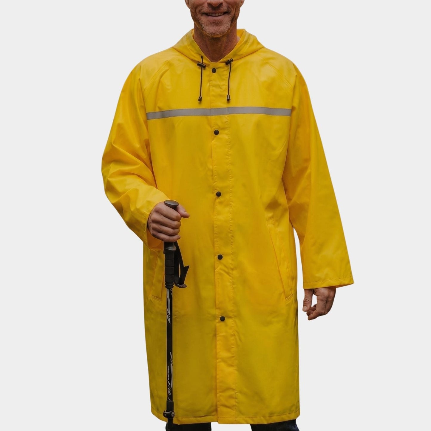Reflective Packable Rain Coat | Zyphhra