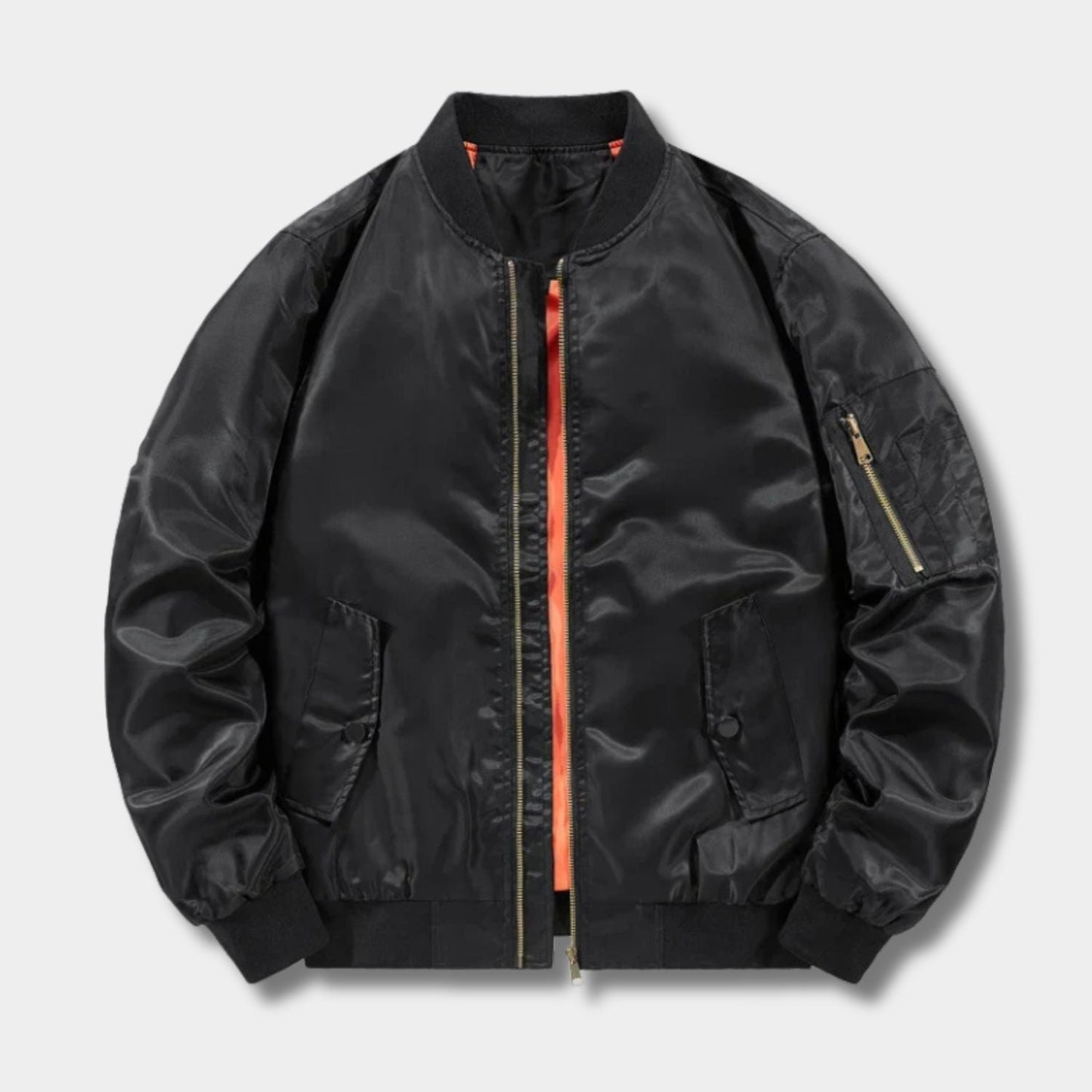 Classic Utility Bomber Jacket | Zyphhra