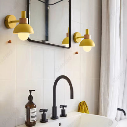 Nordic Wood Wall Lamp | Zyphhra