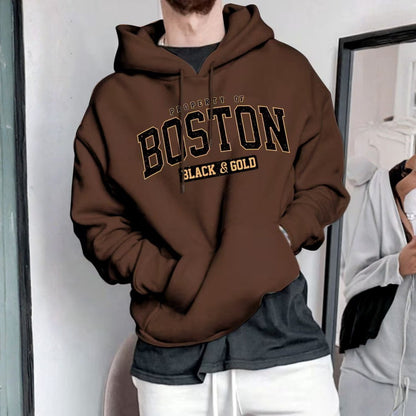 Boston Varsity Graphic Hoodie | Zyphhra