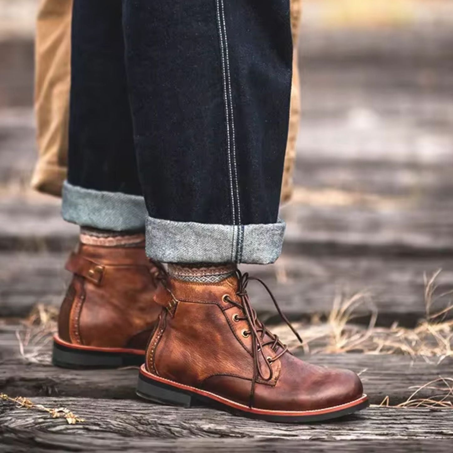 Classic Leather Dress Boots | Zyphhra