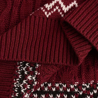 Snowman Cable Knit Christmas Jumper | Zyphhra