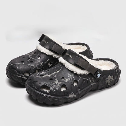 Fleece-Lined EVA Winter Slippers | Zyphhra