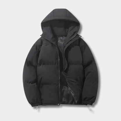 Hooded Winter Puffer Jacket | Zyphhra