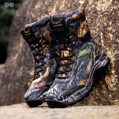 All-Terrain Camo Hunting Boots | Zyphhra