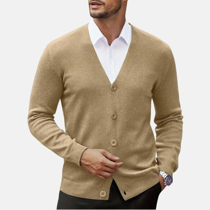 Classic Button Knit Cardigan | Zyphhra