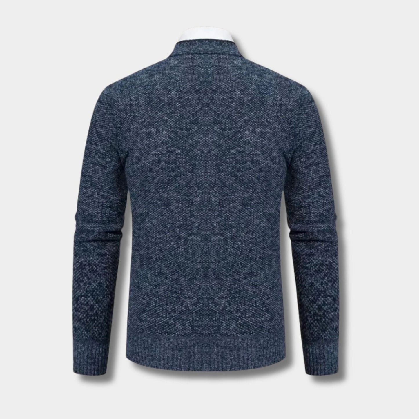 Textured Contrast Trim Cardigan | Zyphhra