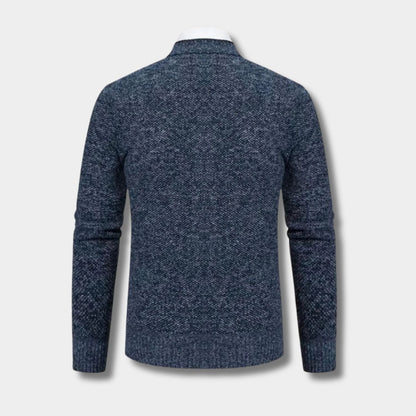 Textured Contrast Trim Cardigan | Zyphhra