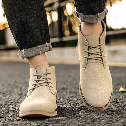 Refined Suede Dress Boots | Zyphhra