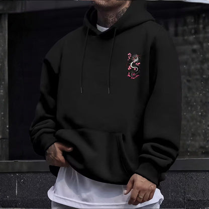 Japanese Dragon Graphic Hoodie | Zyphhra