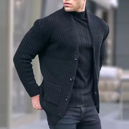 Shawl Collar Knit Cardigan | Zyphhra