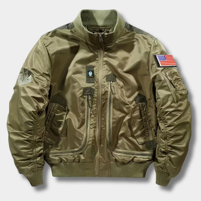 Tactical Multi-Pocket Bomber Jacket | Zyphhra